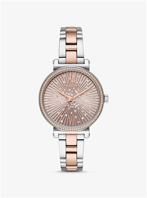 michael kors sophia watch|Sofie Pavé Two.